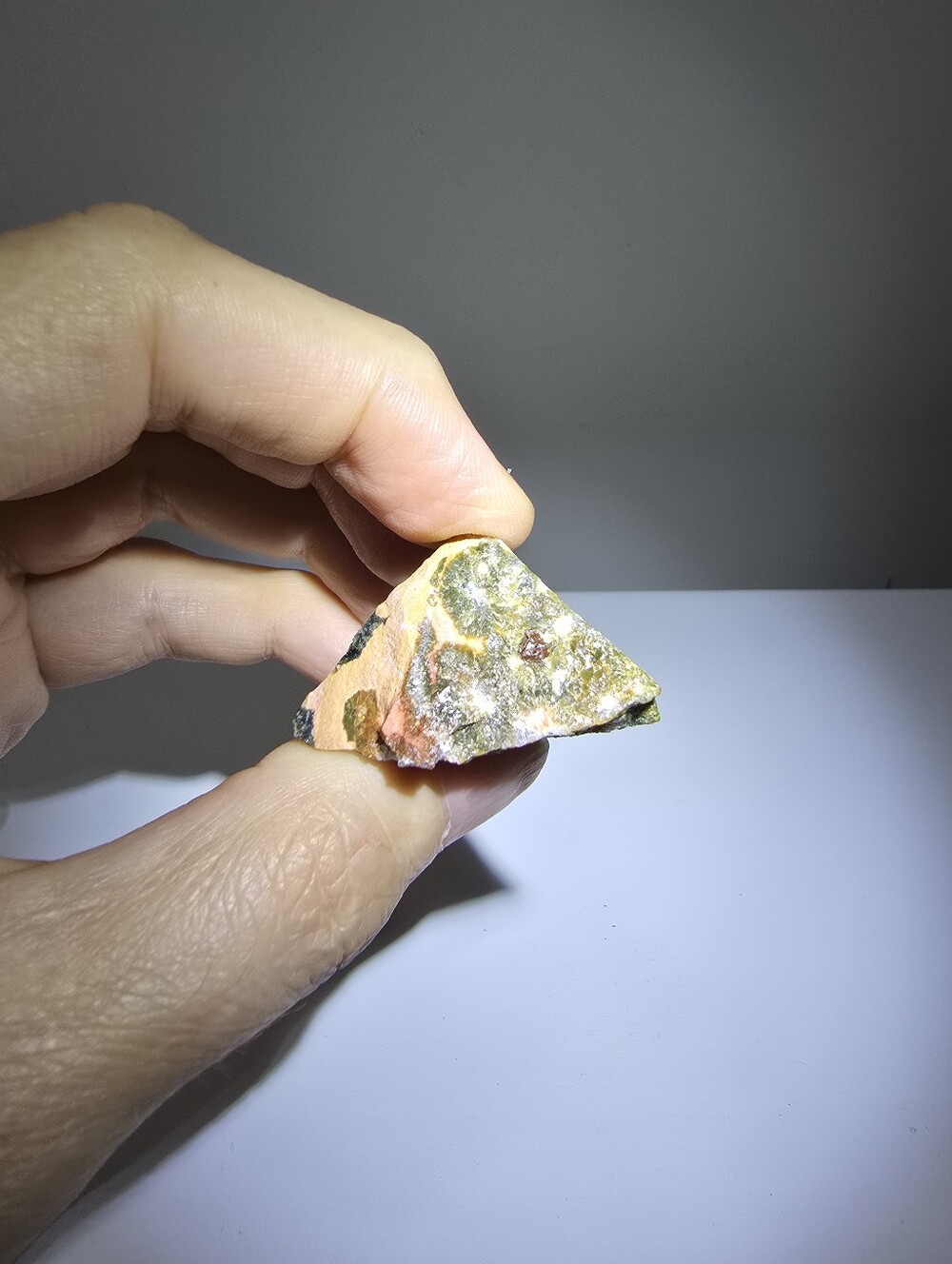 Wavellite in Matrix Crystal Slab #F